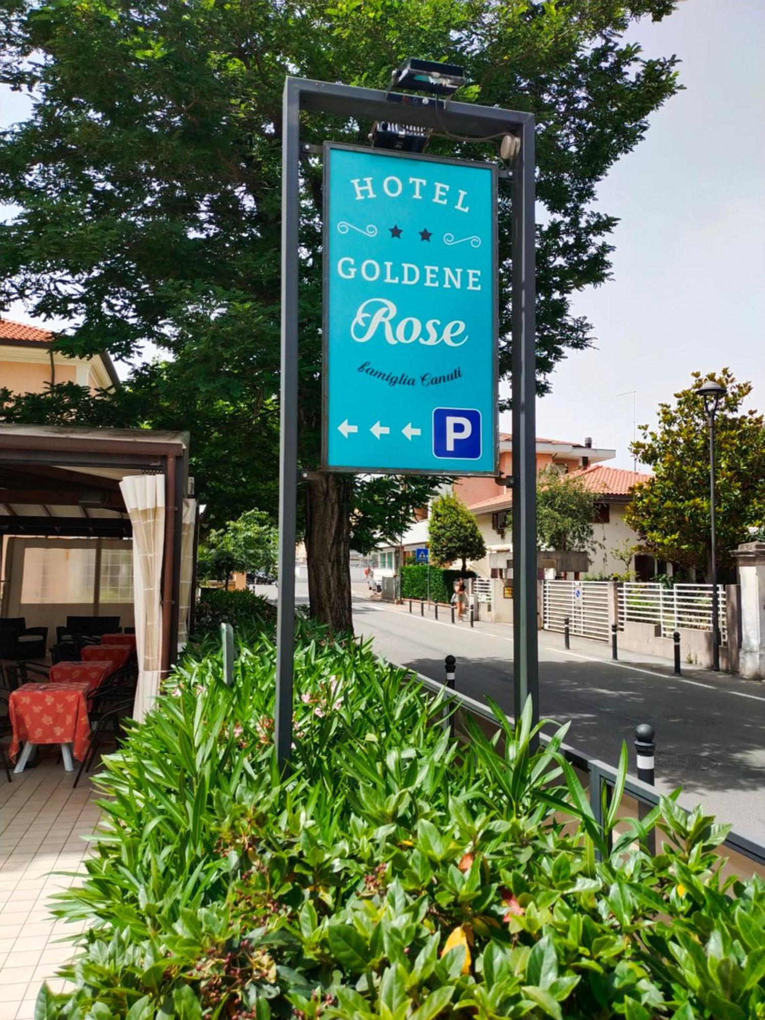 Hotel Goldene Rose Rímini Exterior foto